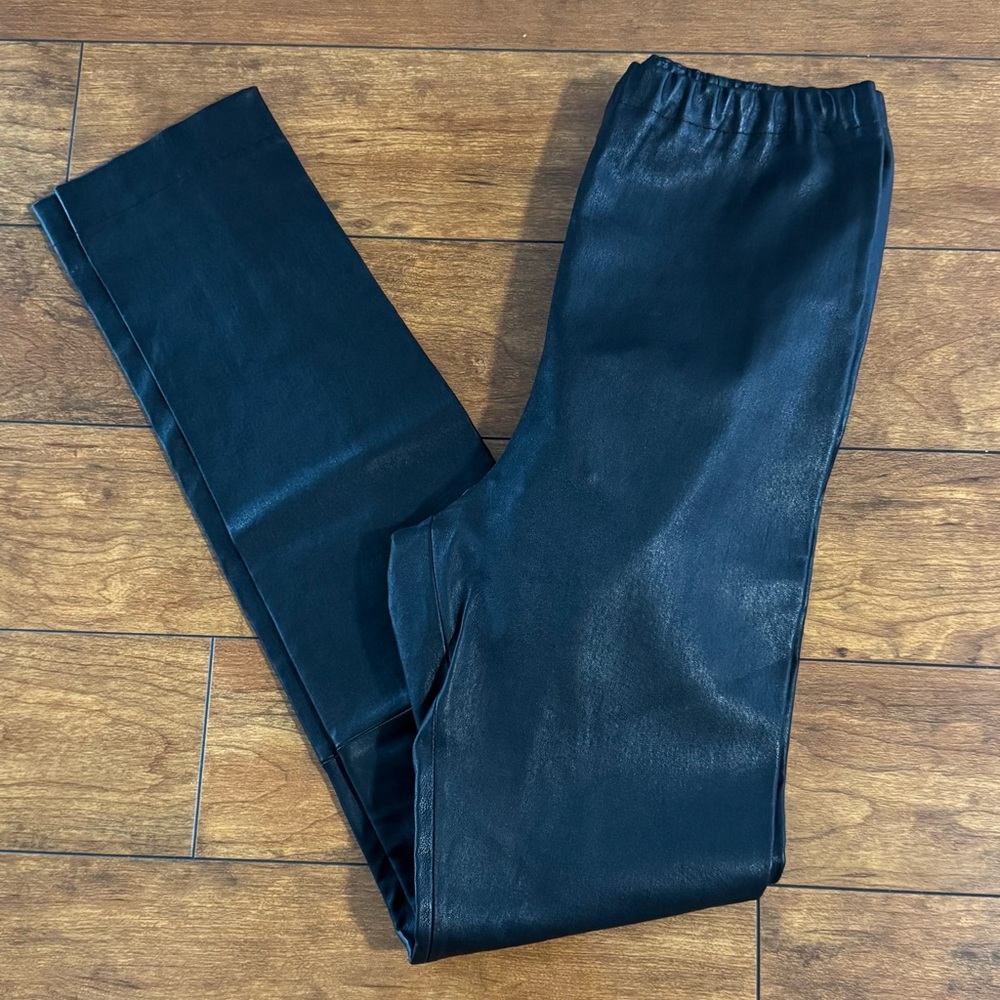 The Row Black Straight Leg Pants